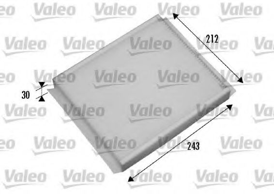 VALEO Filter, cabin air 10144796 - VALEO