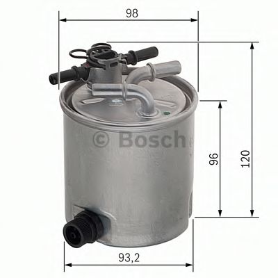 BOSCH Fuel filter 10259021 - BOSCH