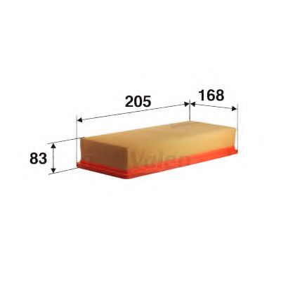 VALEO Air Filter 11181013 - VALEO