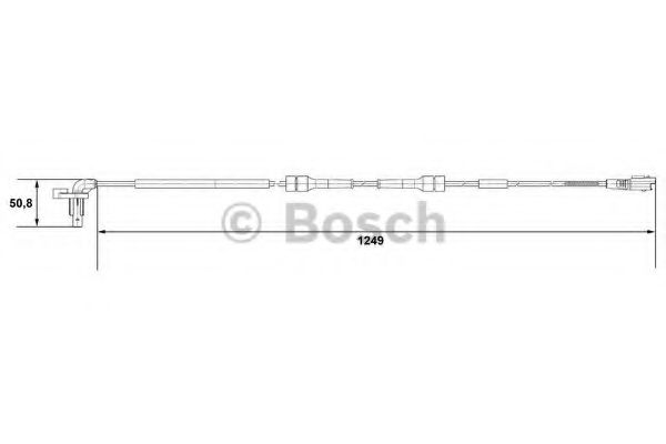 BOSCH Sensor, wheel speed 10084718 - BOSCH