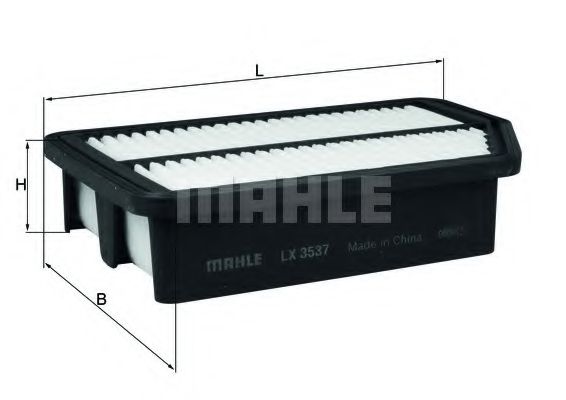 MAHLE Air Filter 11409401 - MAHLE