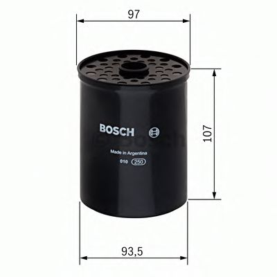 BOSCH Fuel filter 10109849 - BOSCH