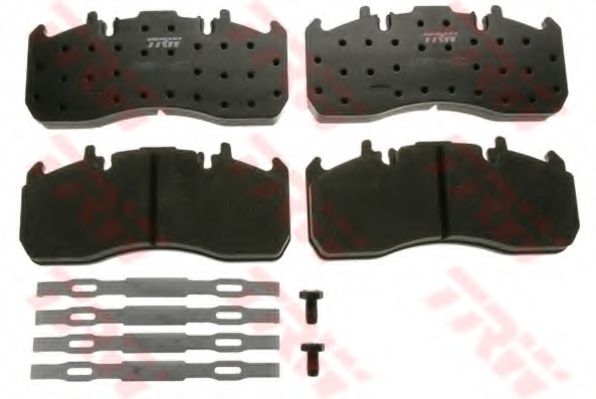 TRW Brake Pad Set, disc brake 10711487 - TRW