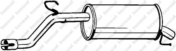 BOSAL End Silencer 11650447 - BOSAL