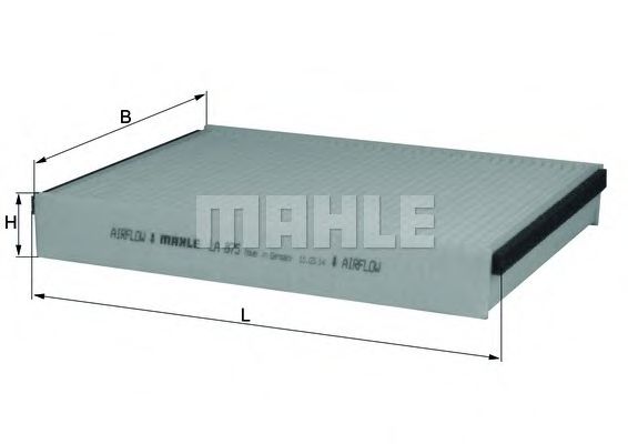 MAHLE Filter, interior air 11082446 - MAHLE