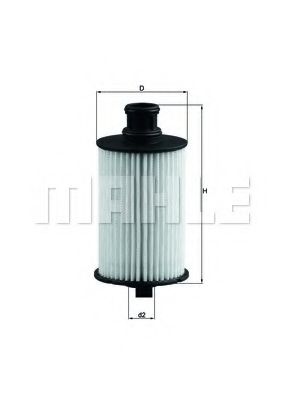 MAHLE Oil Filter 11083220 - MAHLE