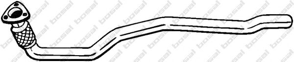 BOSAL Exhaust Pipe 11418128 - BOSAL