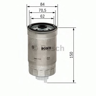 BOSCH Fuel filter 10179585 - BOSCH
