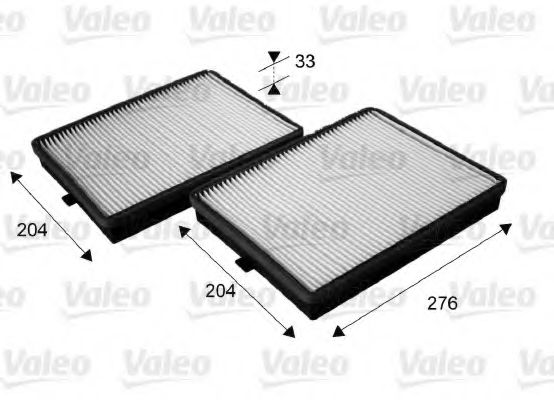 VALEO Filter, cabin air 10424376 - VALEO