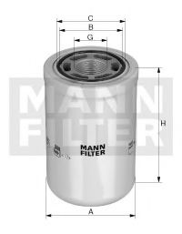 MANN-FILTER Filter, operating hydraulics 10507153 - MANN-FILTER