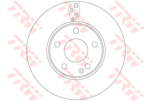 TRW Brake Disc 11396916 - TRW