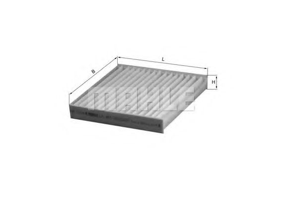 MAHLE Filter, interior air 11663888 - MAHLE