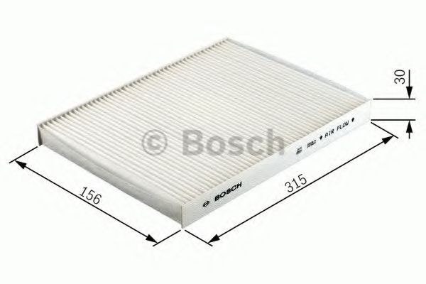 BOSCH Filter, cabin air 10110074 - BOSCH