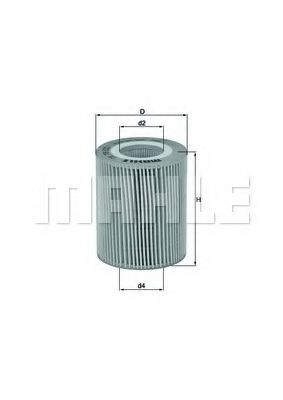 MAHLE Oil Filter 11665038 - MAHLE