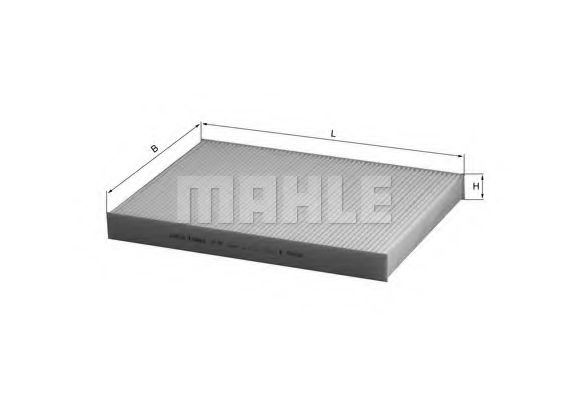 MAHLE Filter, interior air 3379989 - MAHLE