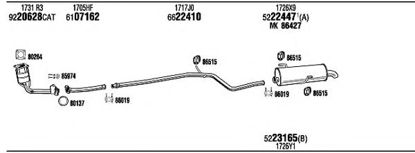 SKF Link/Coupling Rod, stabiliser 12199027 - SKF