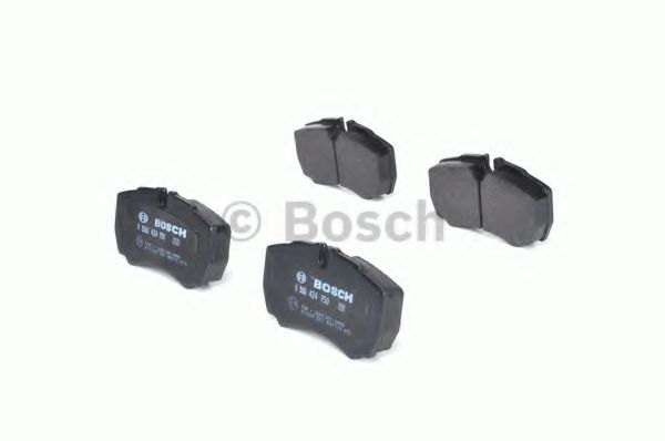 BOSCH Brake Pad Set, disc brake 10105105 - BOSCH