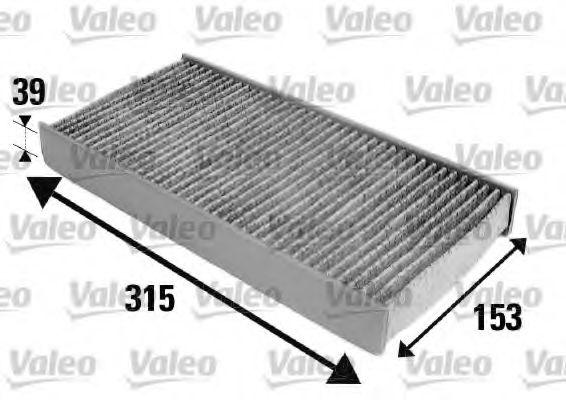 VALEO Filter, cabin air 10144804 - VALEO