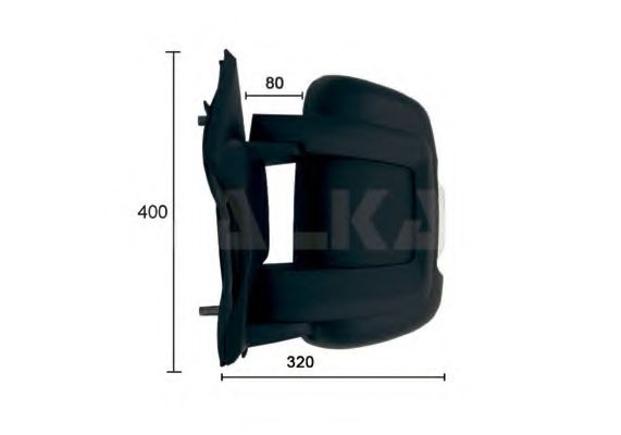 ALKAR Outside Mirror 30104612 - ALKAR