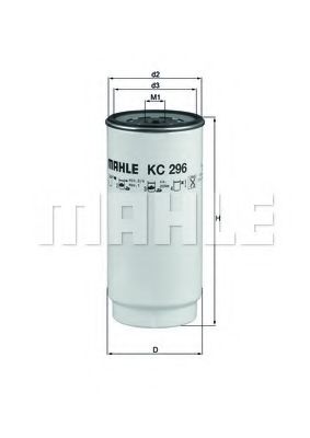 MAHLE Fuel filter 11082156 - MAHLE
