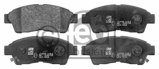 FEBI BILSTEIN Brake Pad Set, disc brake 11571231 - FEBI BILSTEIN