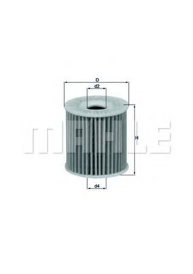 MAHLE Oil Filter 11664969 - MAHLE