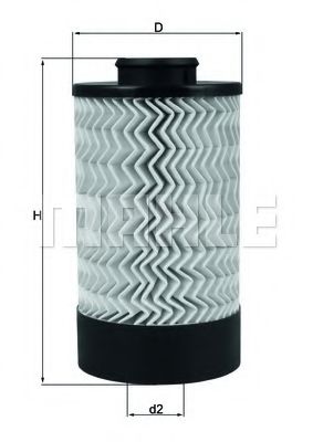 MAHLE Fuel filter 13180180 - MAHLE