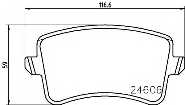 TEXTAR Brake Pad Set, disc brake 11423123 - TEXTAR