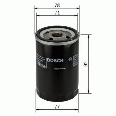 BOSCH Oil Filter 10448221 - BOSCH