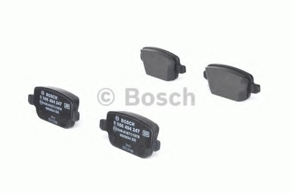 BOSCH Brake Pad Set, disc brake 10447530 - BOSCH