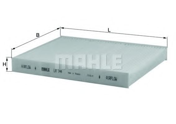 MAHLE Filter, interior air 3015683 - MAHLE