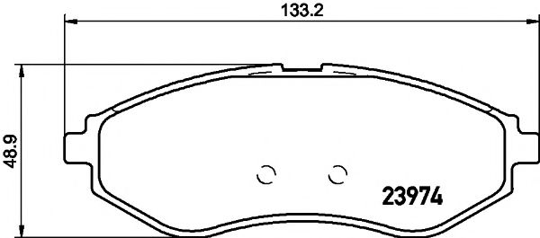 TEXTAR Brake Pad Set, disc brake 11422986 - TEXTAR