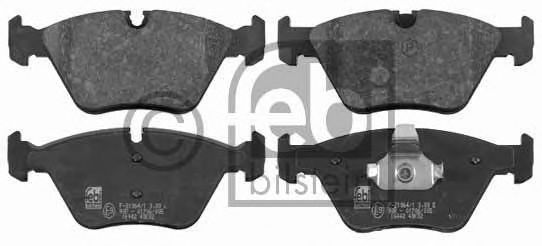FEBI BILSTEIN Brake Pad Set, disc brake 11571070 - FEBI BILSTEIN