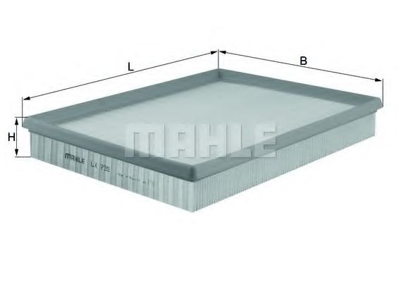 MAHLE Air Filter 4032490 - MAHLE