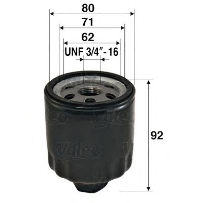 VALEO Oil Filter 11181391 - VALEO