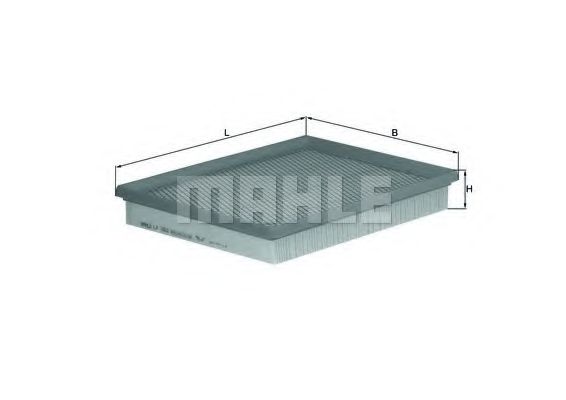 MAHLE Air Filter 11664221 - MAHLE