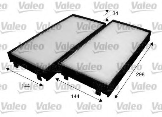 VALEO Filter, cabin air 10145626 - VALEO