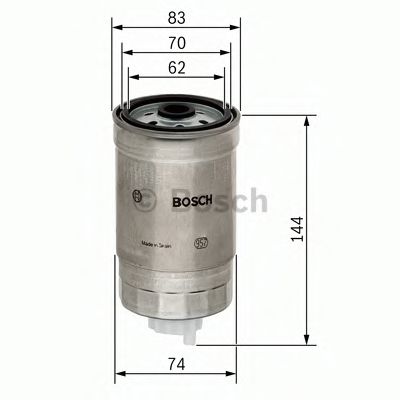 BOSCH Fuel filter 10331002 - BOSCH