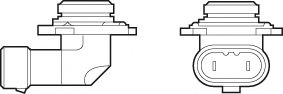 VALEO Bulb, cornering light 10423982 - VALEO
