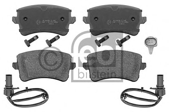 FEBI BILSTEIN Brake Pad Set, disc brake 11595362 - FEBI BILSTEIN