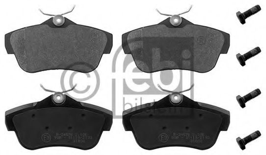 FEBI BILSTEIN Brake Pad Set, disc brake 11571474 - FEBI BILSTEIN