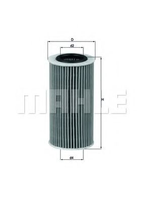 MAHLE Oil Filter 11664985 - MAHLE