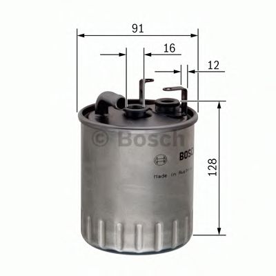 BOSCH Fuel filter 10108839 - BOSCH