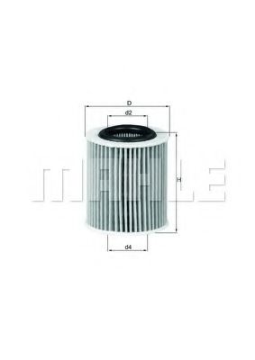 MAHLE Oil Filter 11083196 - MAHLE