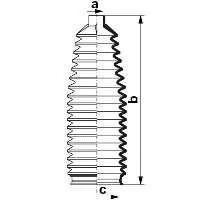 SPIDAN Bellow, steering 10223265 - SPIDAN