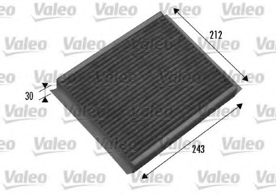 VALEO Filter, cabin air 10144797 - VALEO
