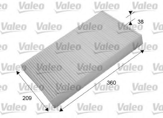 VALEO Filter, cabin air 10144791 - VALEO