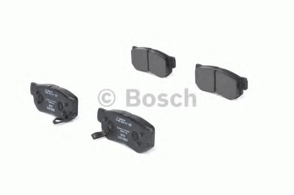BOSCH Brake Pad Set, disc brake 10653879 - BOSCH