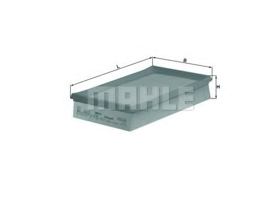MAHLE Air Filter 3512227 - MAHLE
