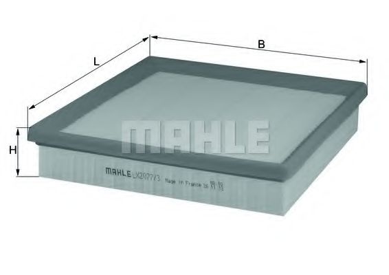 MAHLE Air Filter 11082740 - MAHLE